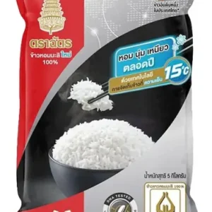 ตราฉัตร ข้าวหอมมะลิใหม่ 100% 5 กก..jpg