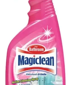 มาจิคลีน สเปรย์ทำความสะอาดห้องน้ำ สีชมพู 500 มล..jpg