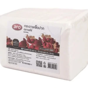 เอโร่ กระดาษเช็ดปาก 20x30 ซม. 500 แผ่น.jpg