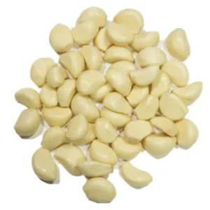 Peeled garlic 300 g.