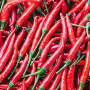 Red chili peppers 300g.
