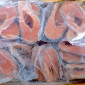 Salmon steak, 7 pieces per pack (120–140 g each)